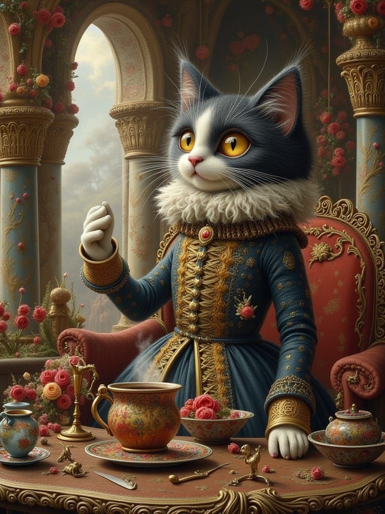 Royal cat
