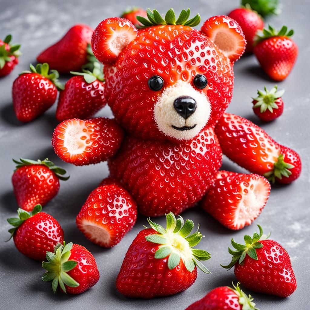 strawberry bear