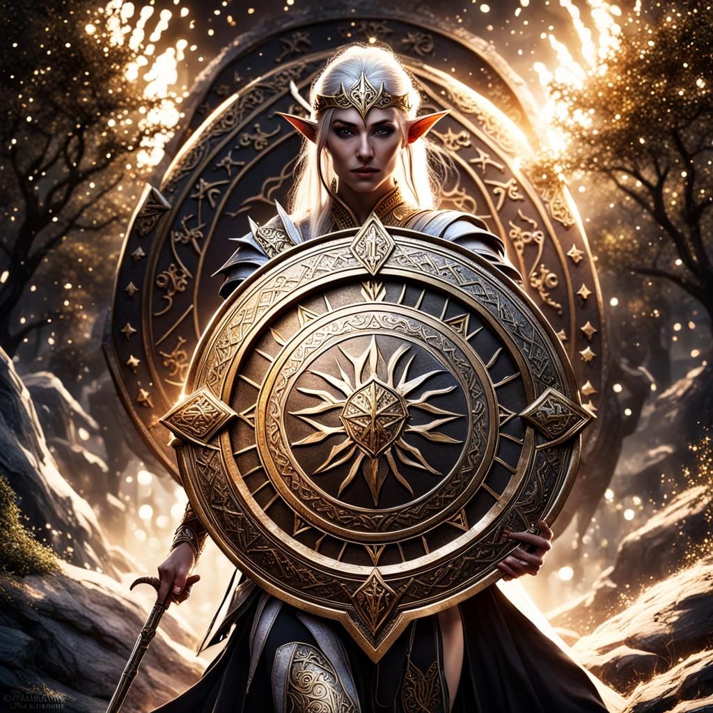Elven Shieldwork