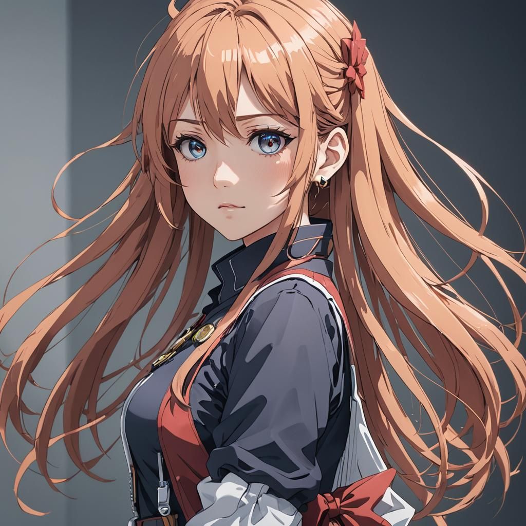 Anime Girl in Studio Trigger Style