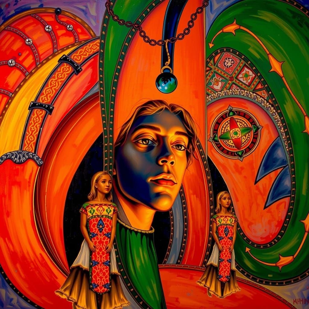 Allegorical Masterpiece of Beauty and Truth