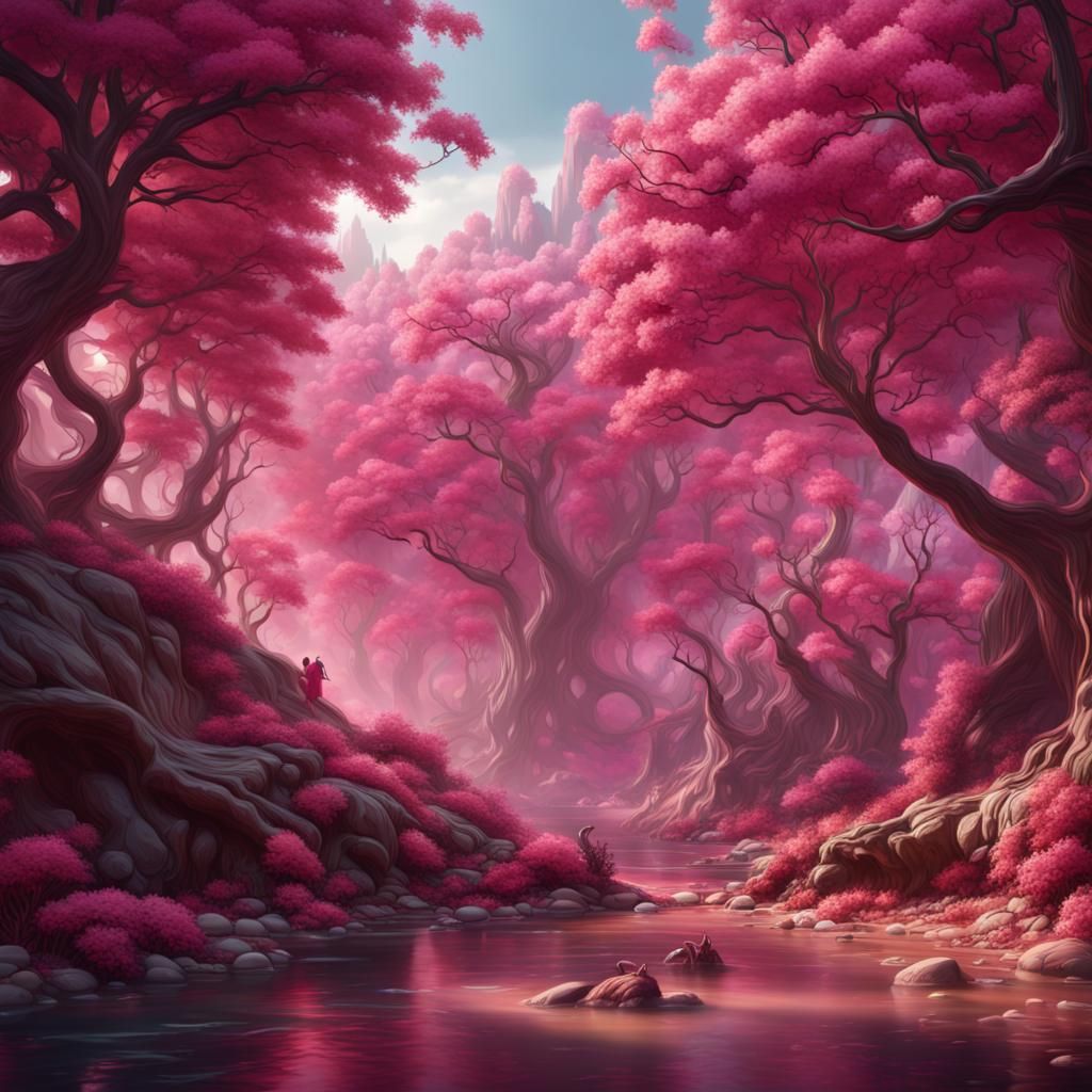 Breast Cancer Awareness Day Matte Painting