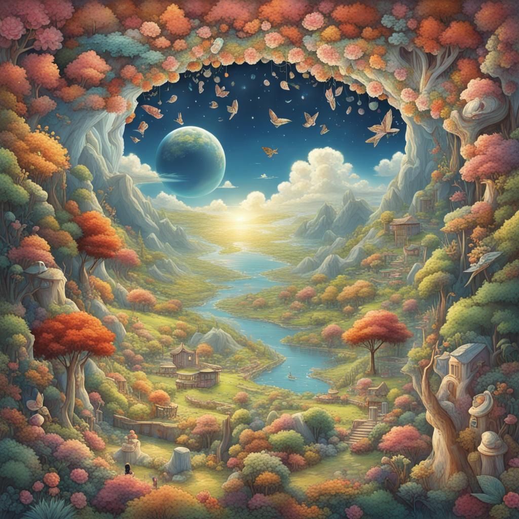 AI Generated Wonderful World