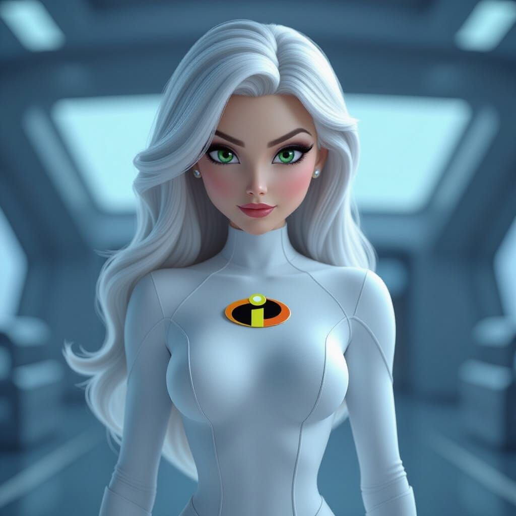 Mirage Superheroine Destroys Omnidroids in Professional Phot...