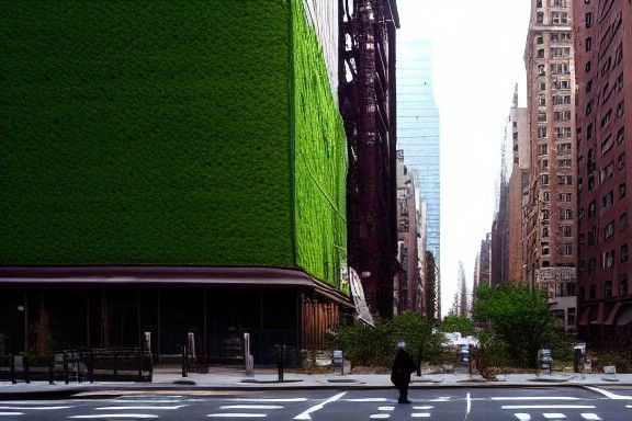 New York City Reclaimed by Nature