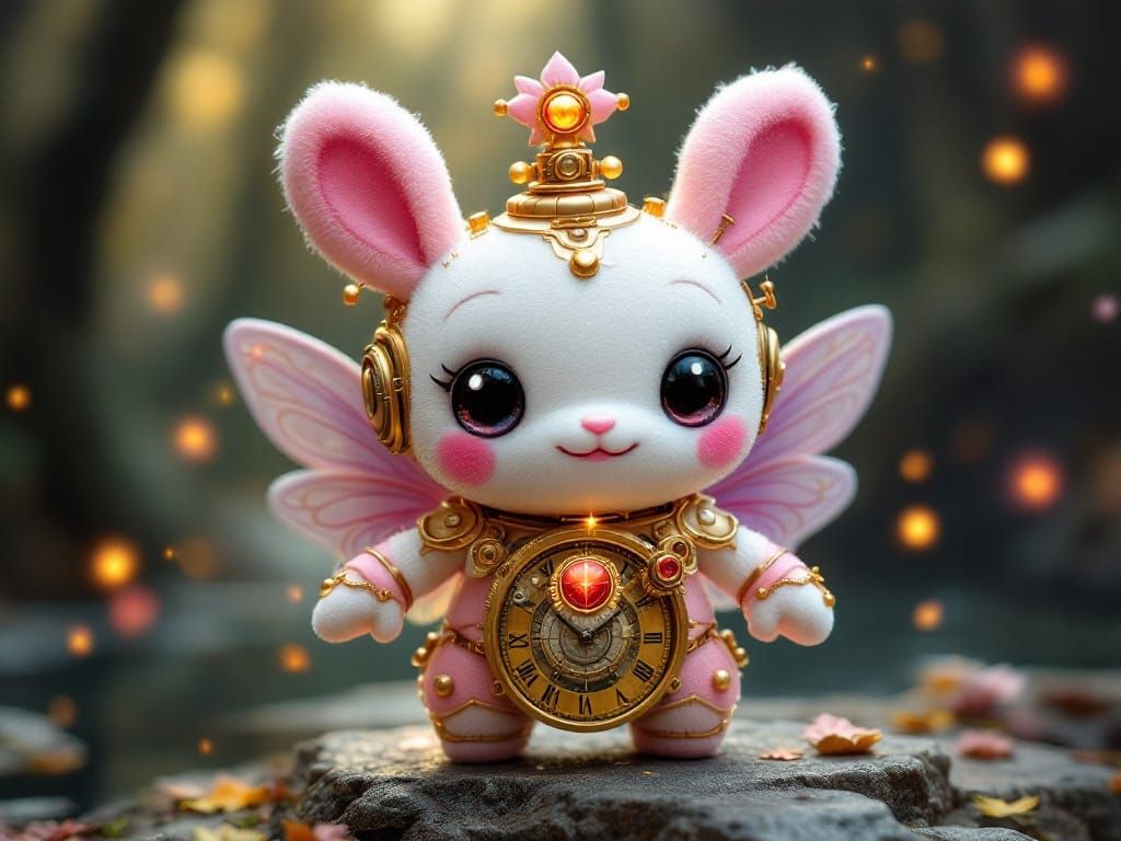 Sanxingdui Kawaii Fairy Borg Munny Duck River