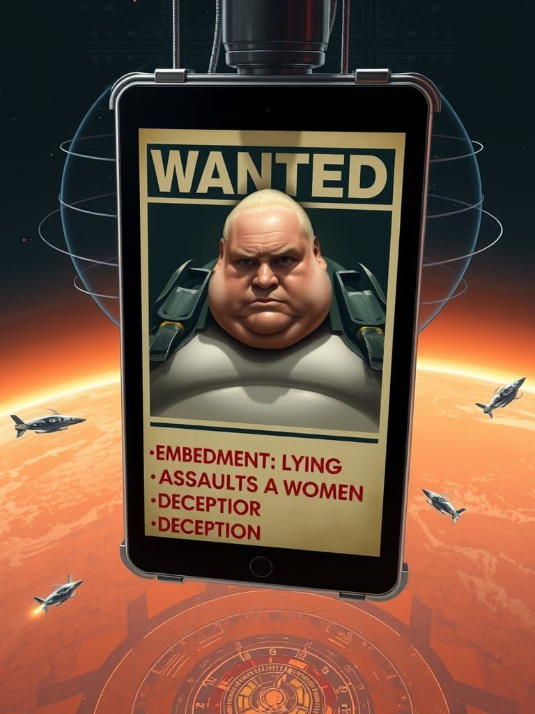 Wanted: Baron Harkonnen in Futuristic Digital Art