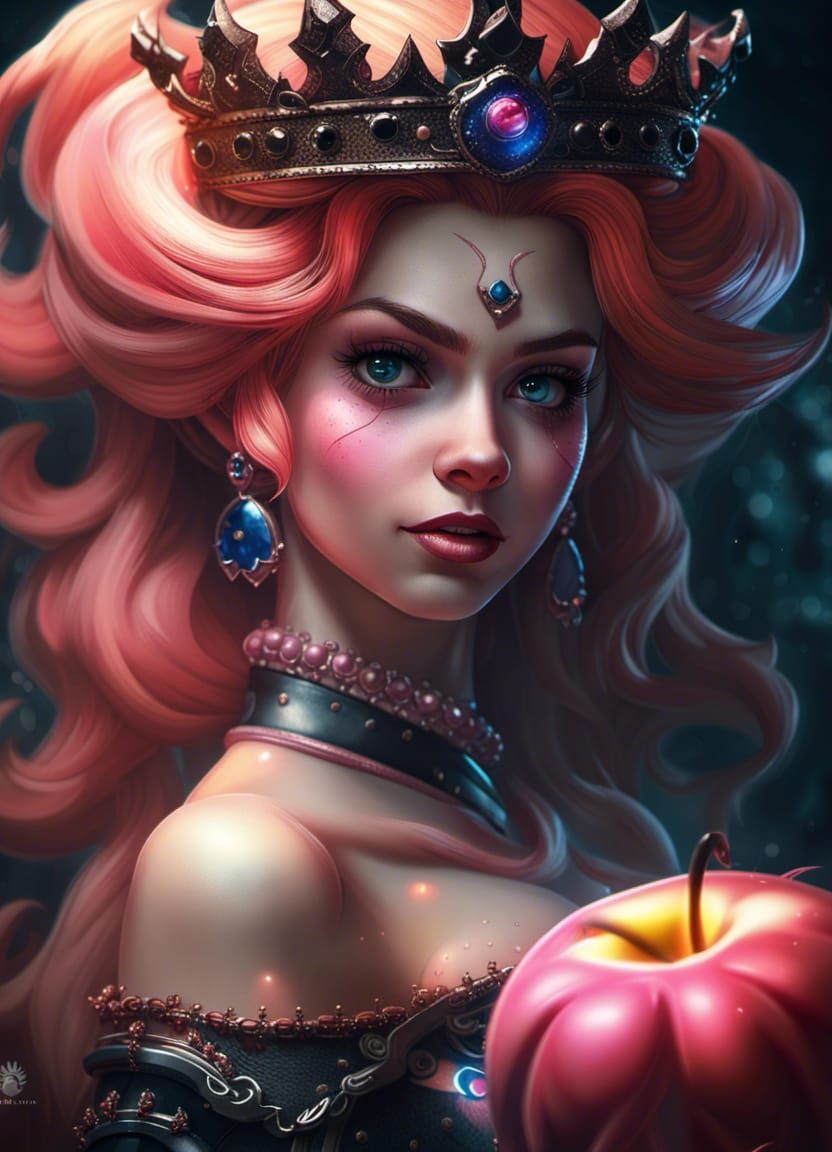 Evil princess peach