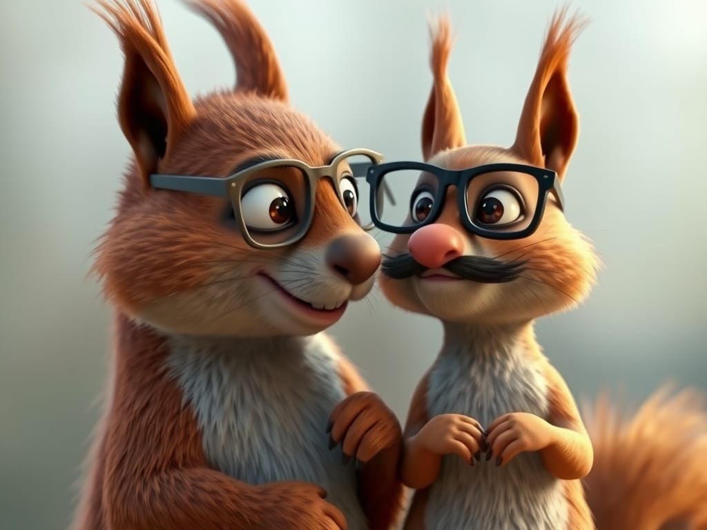 Squirrels in Disguise: 3D Animated Film