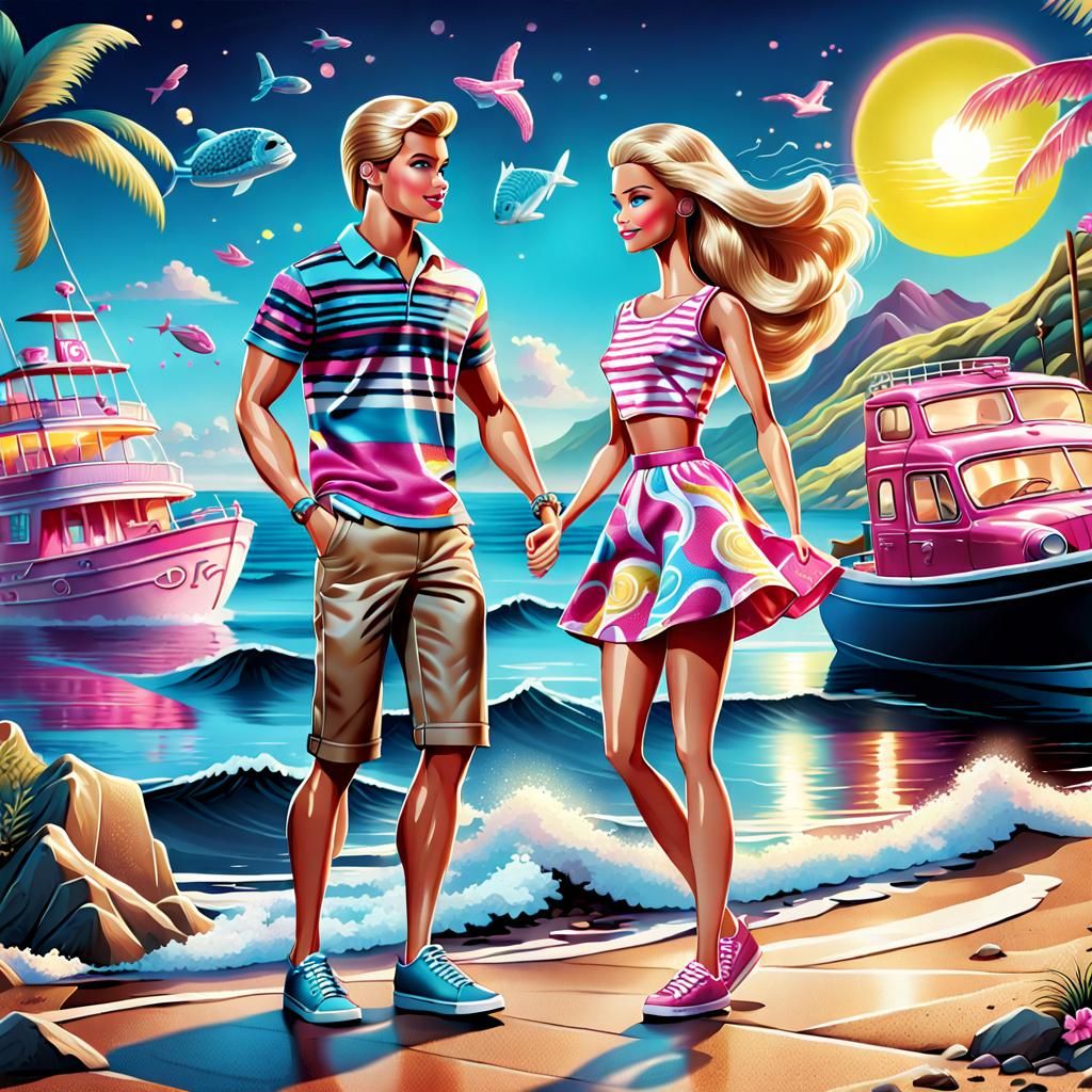 Barbie and Ken Dolls 💙❤️