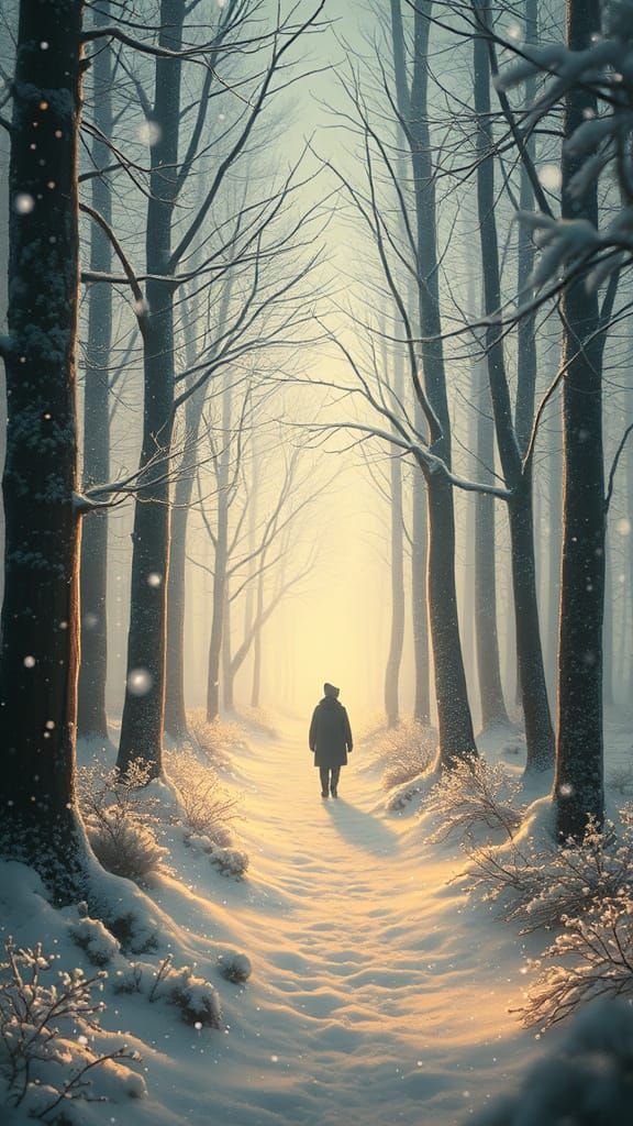 Where Snowflakes Dance in a World of Wonder