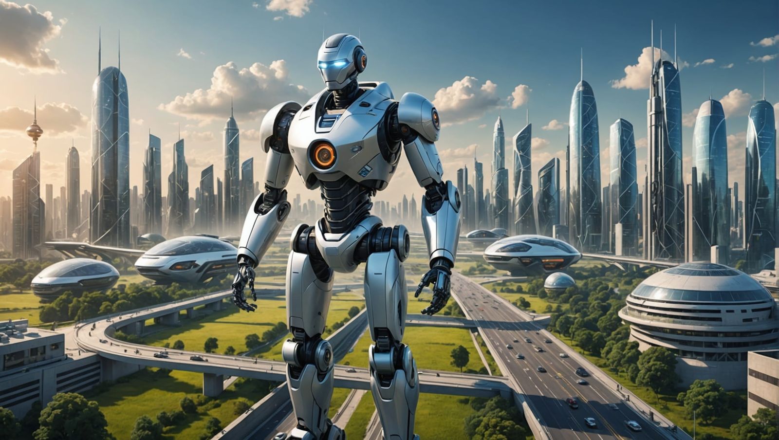 AI Utopia: Harmonious Future with AI Integration