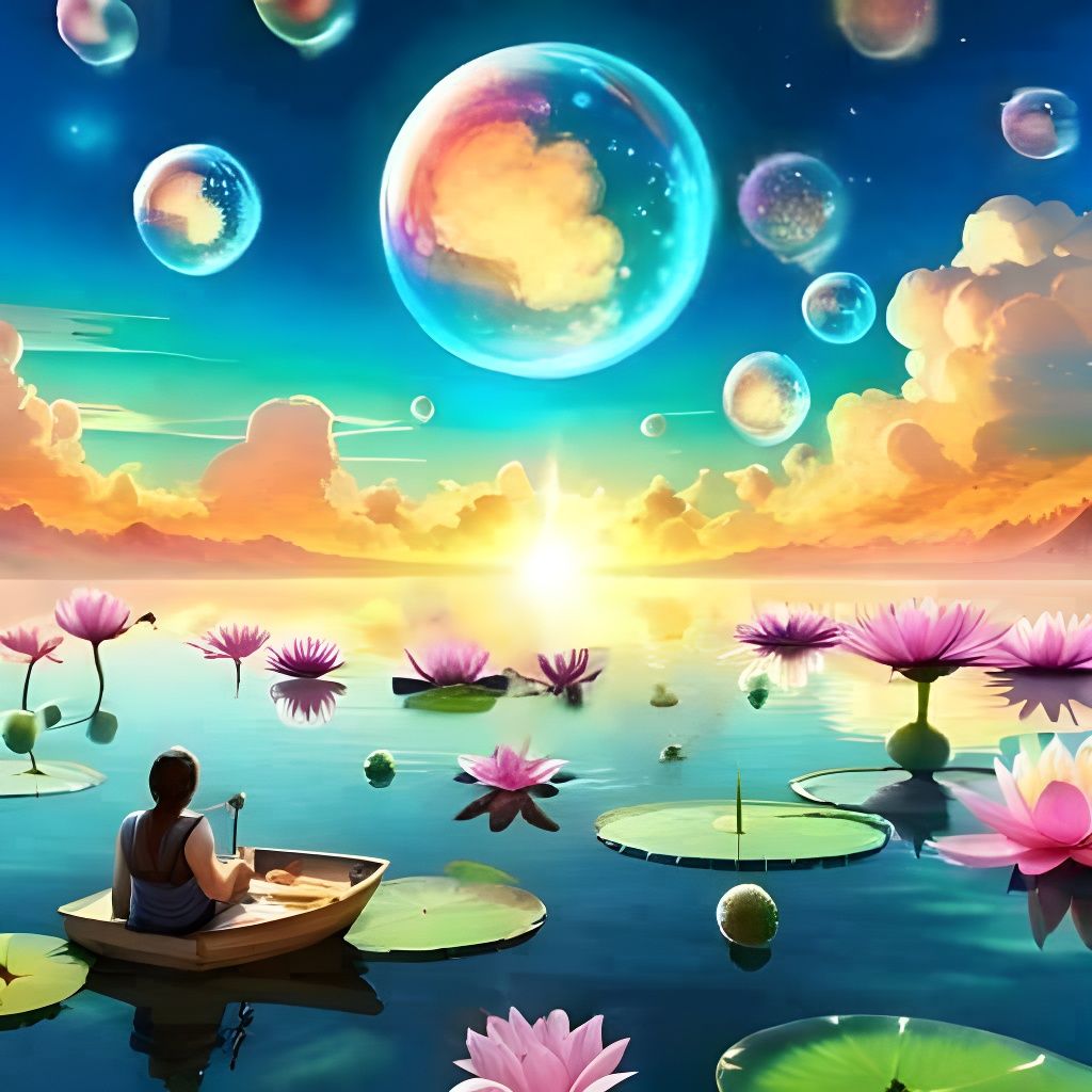 I'm forever blowing bubbles