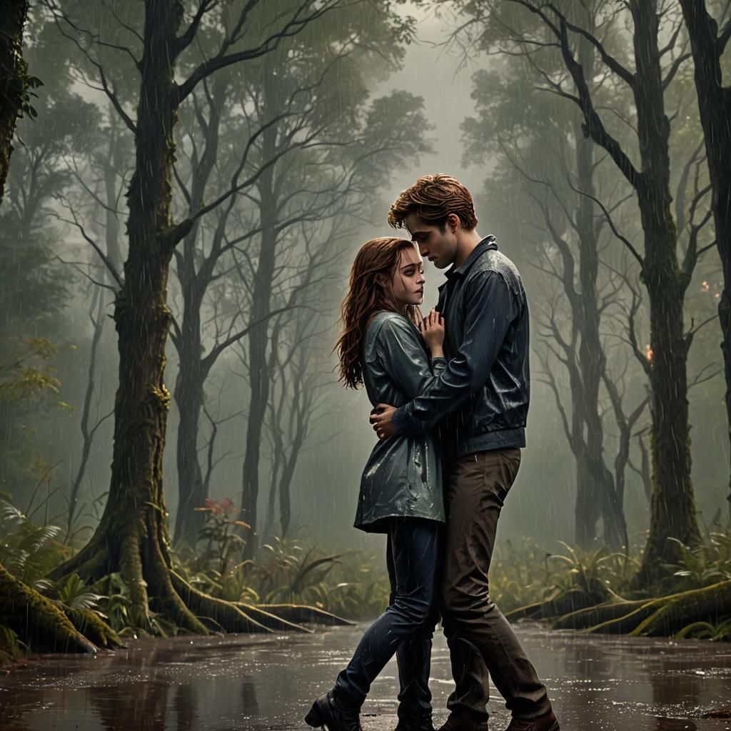 Twilight Inspired Dance in the Rain