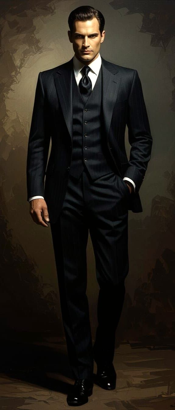 Dominant Man Portrait