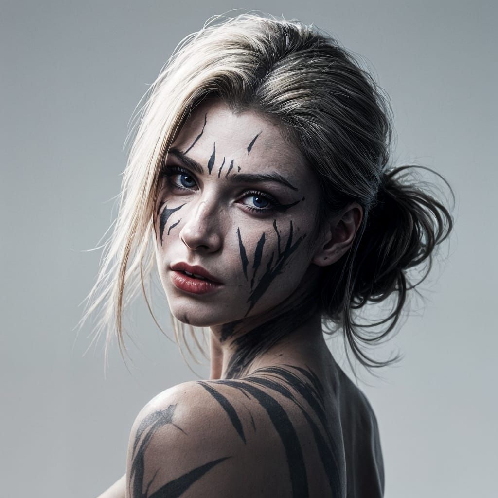 A Woman with Beautiful Scars