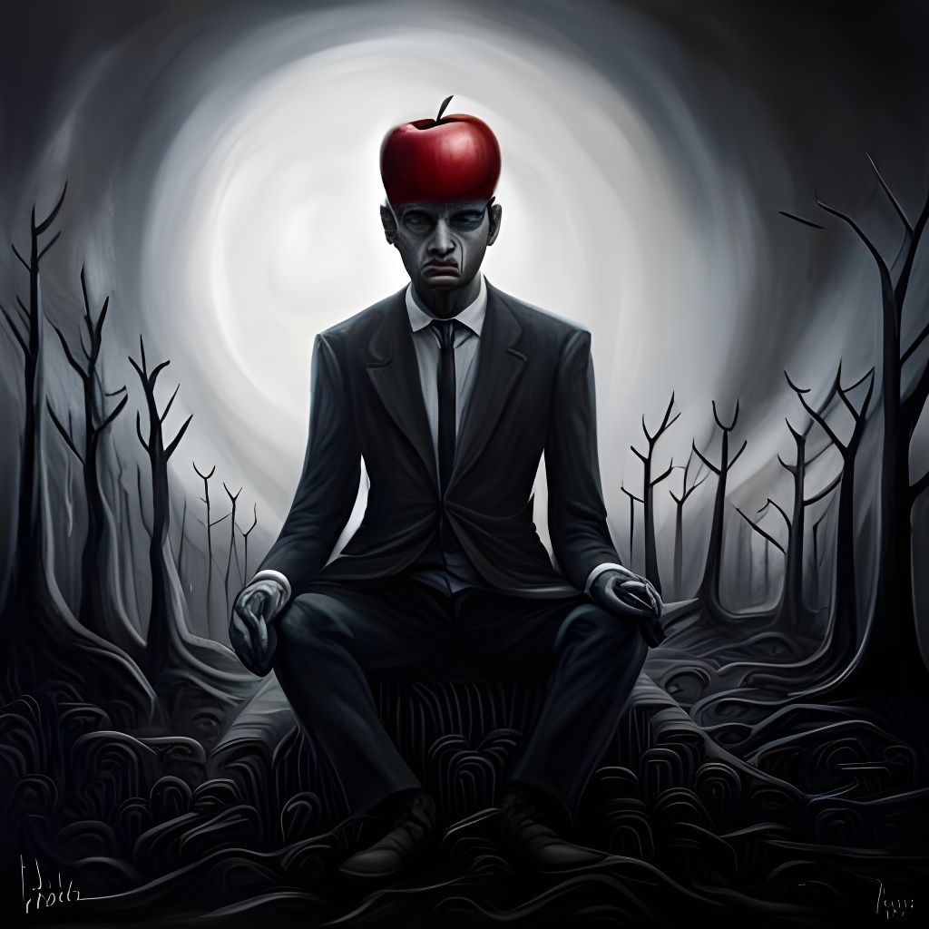 William Tell Disturbingly Dark Art by Sid Graves