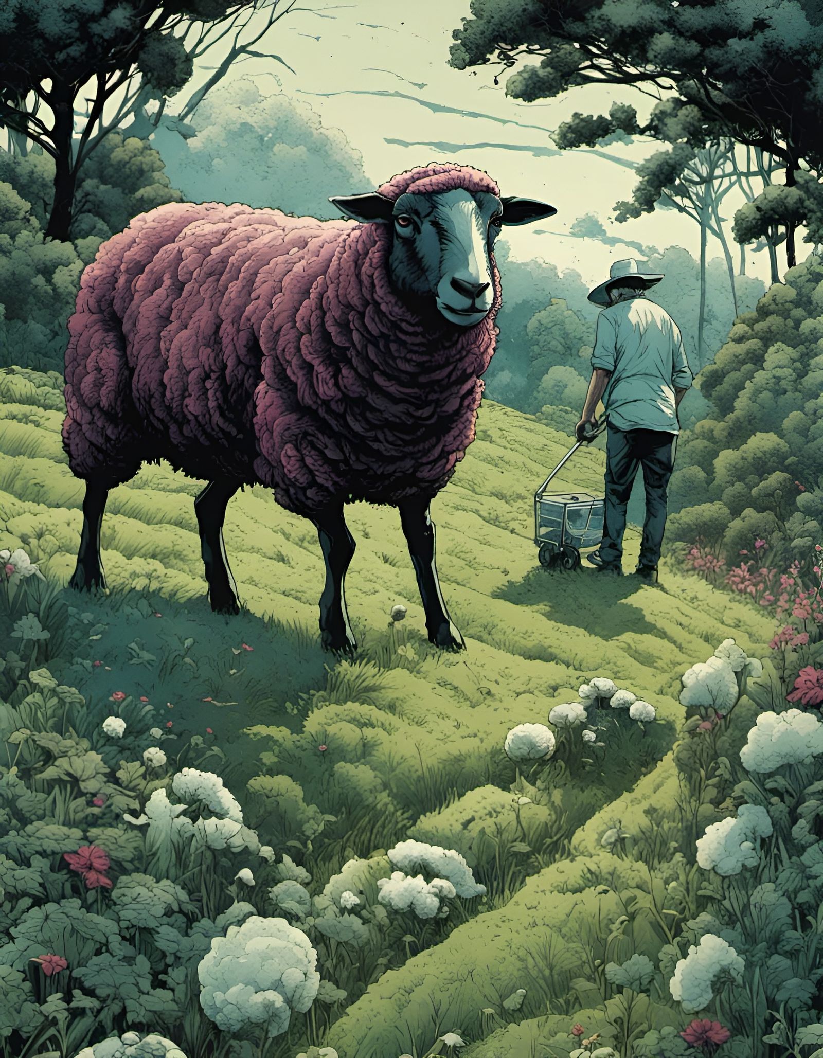 I'd be the better lawn mower.