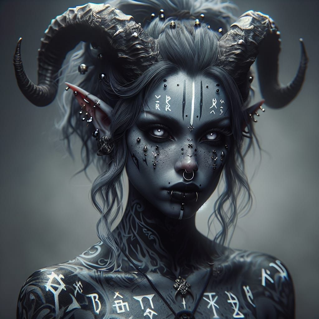 🧟🎭FANTASTIC FANTASY CREATIONS🎭🧟 (WEEKLY) Challenge hosted by WynSongByrd ("Tiefling")