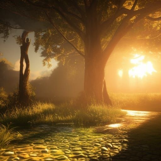 Cinematic 3D Render with Dynamic Lighting in 8K