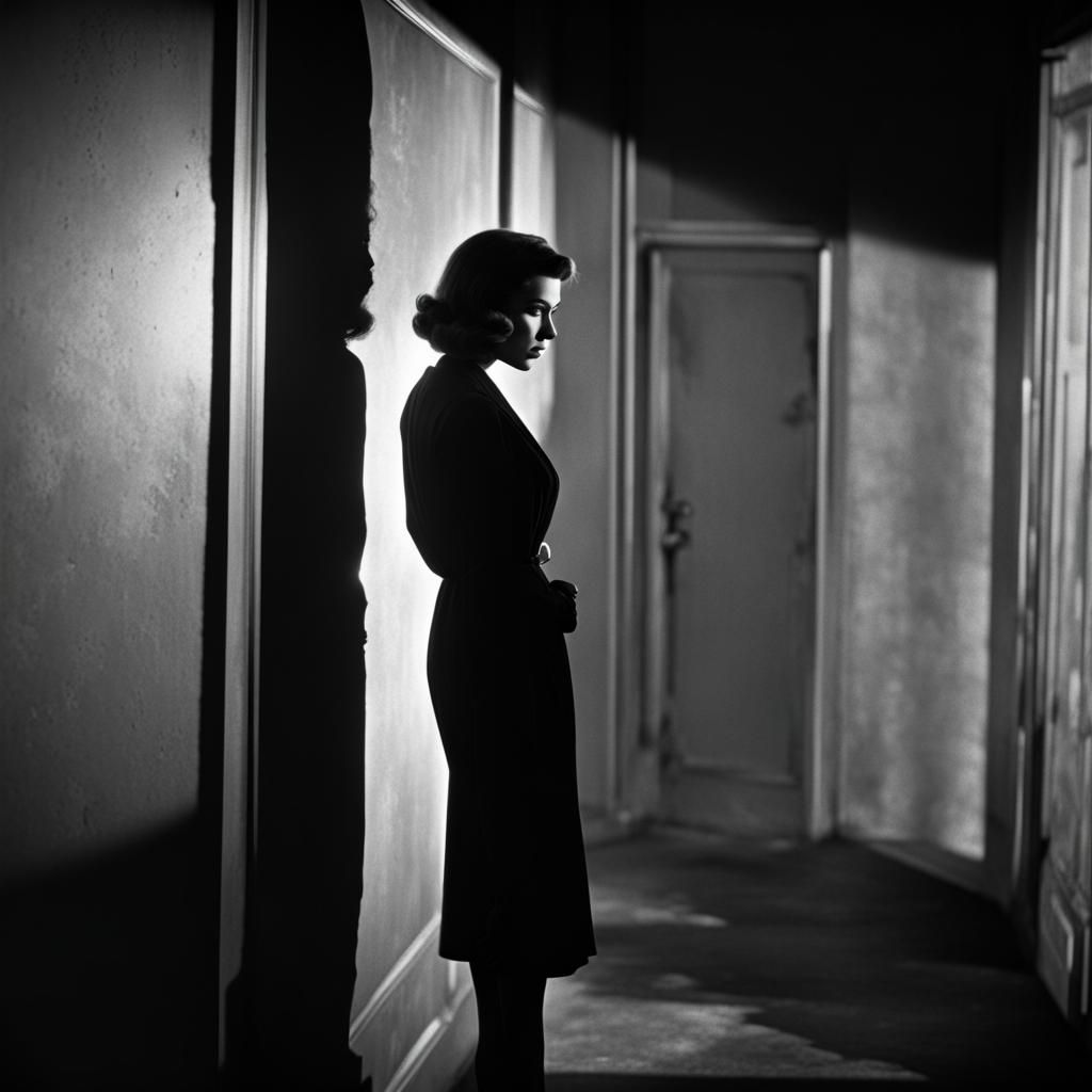 Woman in Shadows: Dynamic Lighting, Film Noir