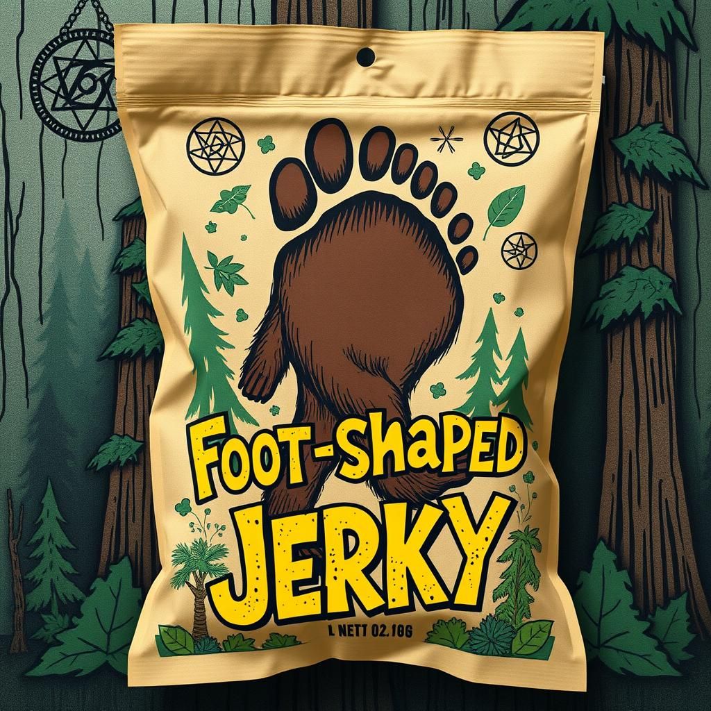 Bigfoot Foot Shaped Jerky