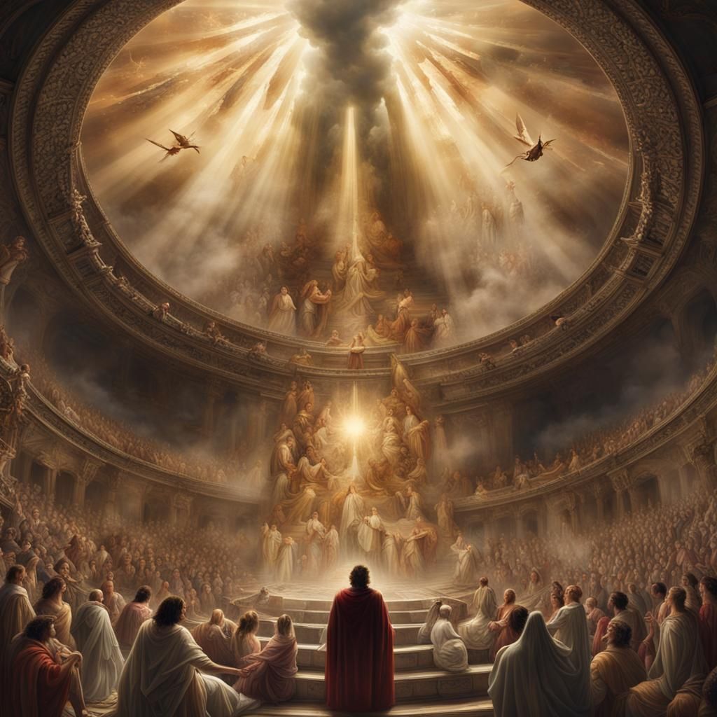 Epic Transformation: From Earthly to Heavenly Form