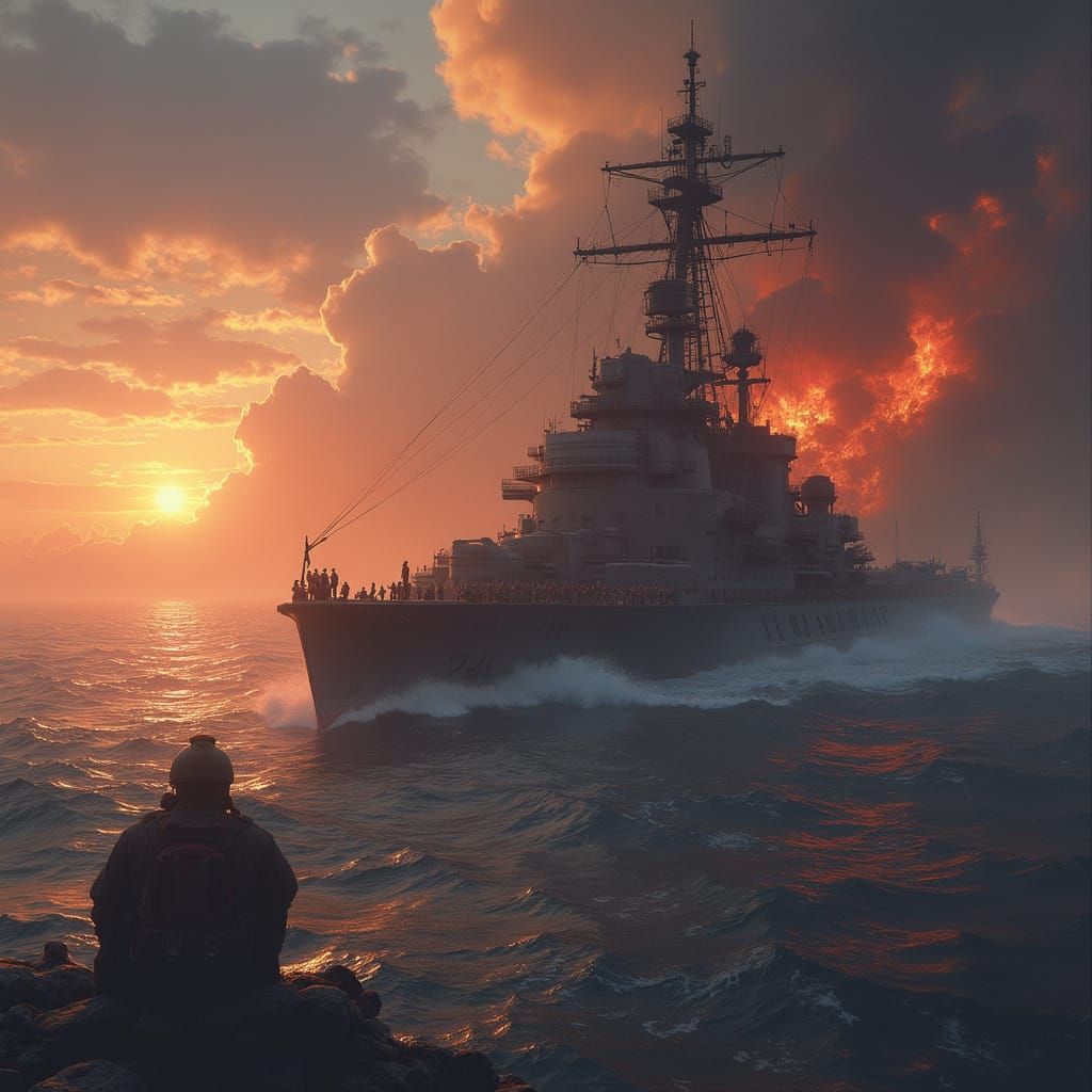 The Immigrant Fleet: A Futuristic Vision of Post-War Harmony