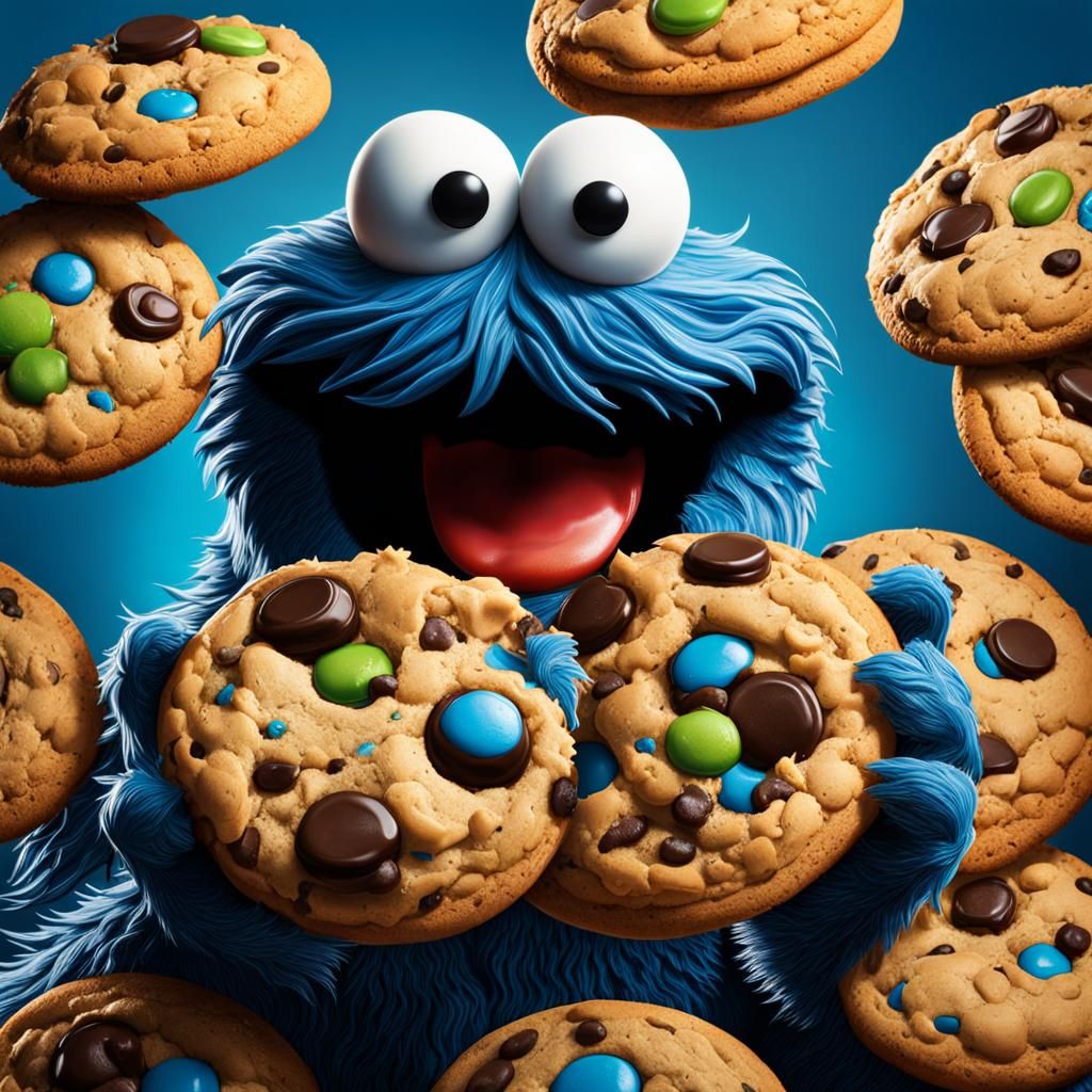 Evil Cookie Monster's Cookie Conquest