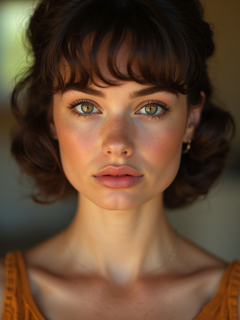Hollywood Starlet Blend: A Hyperrealistic Portrait