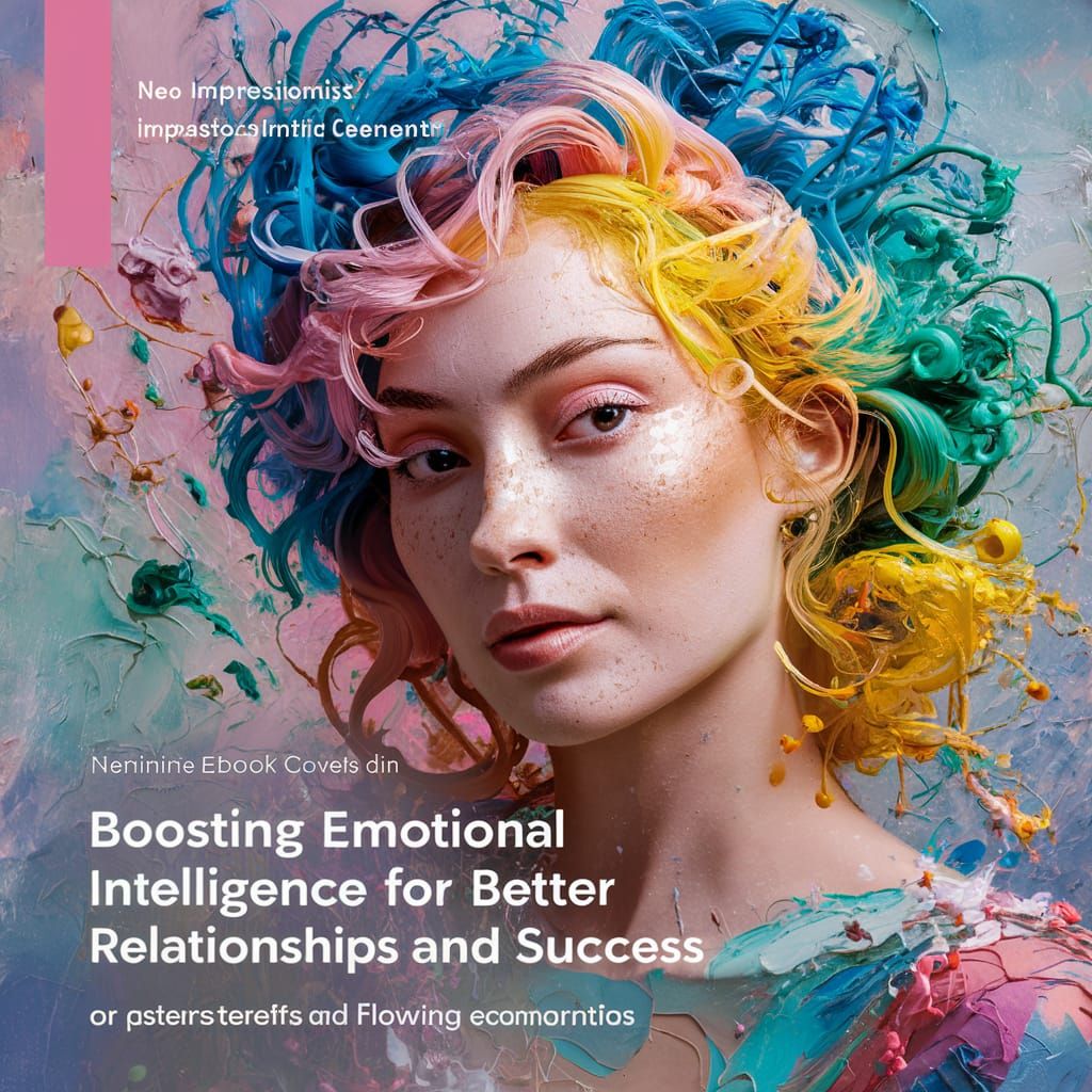 Emotional Intelligence: Expressionist Oil Painting Ebook Cov...