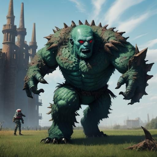 Colorful ROI Monster Generated by AI