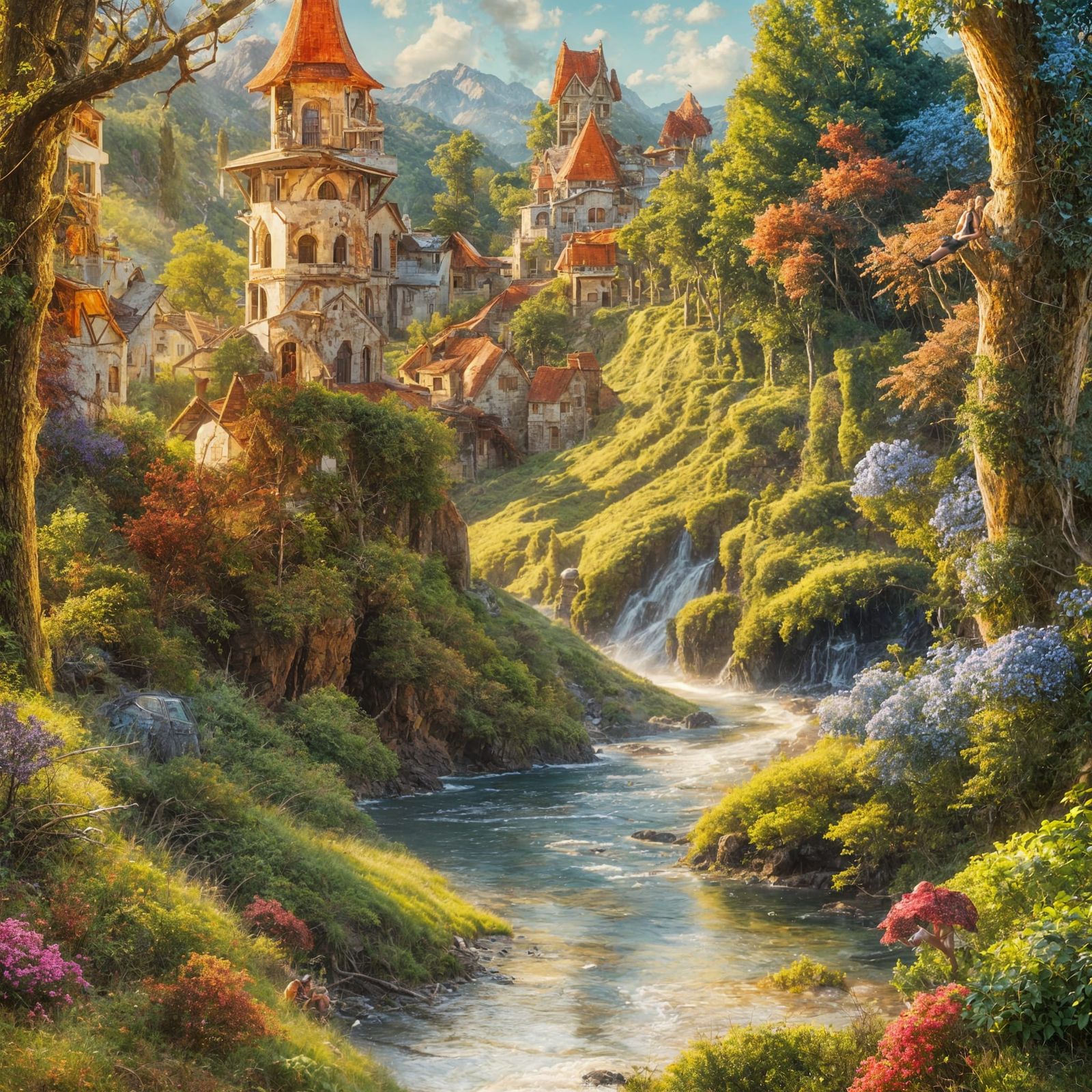 Attractive Woman Generated by AI