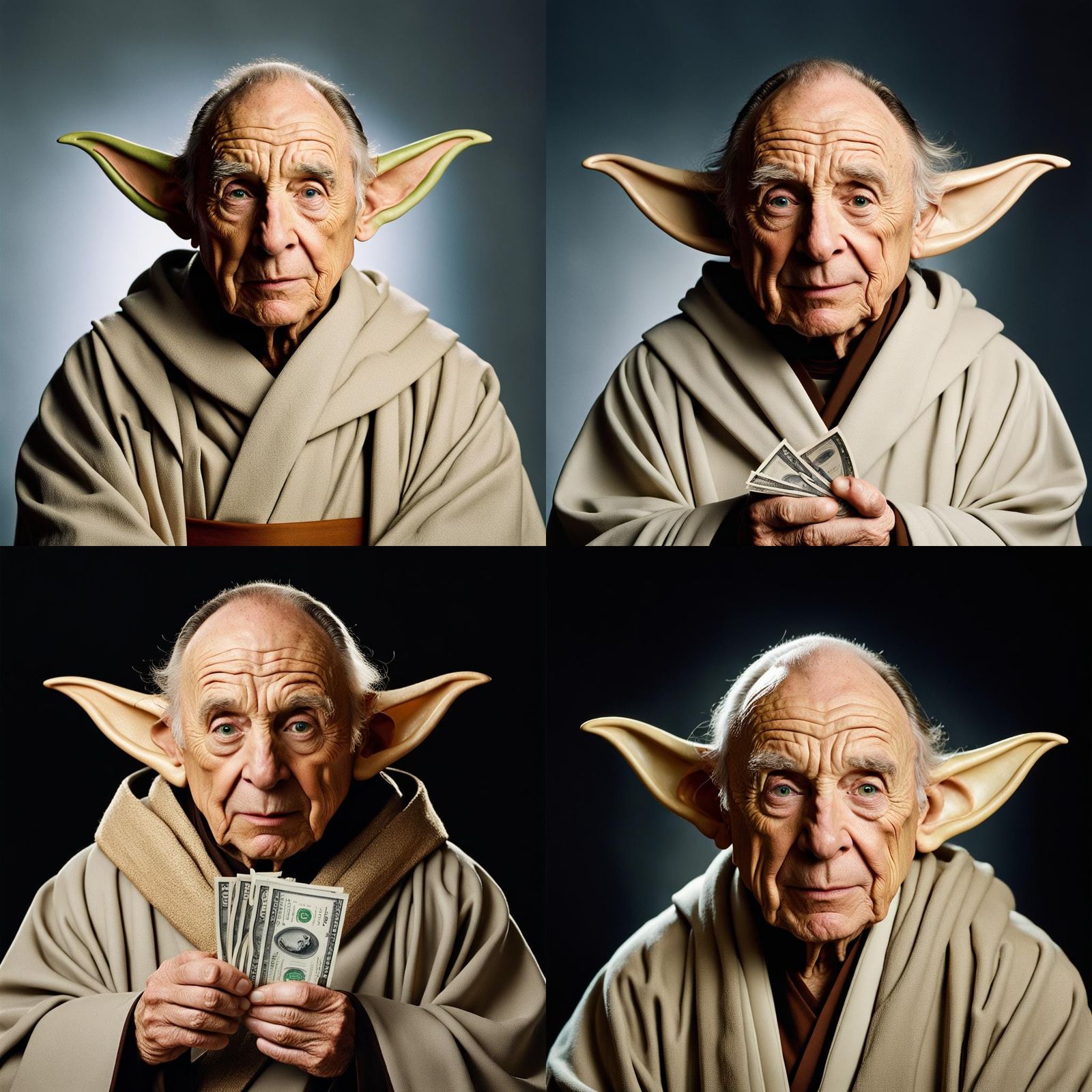 Mel Brooks as Golden Yoda: Think Different Ad