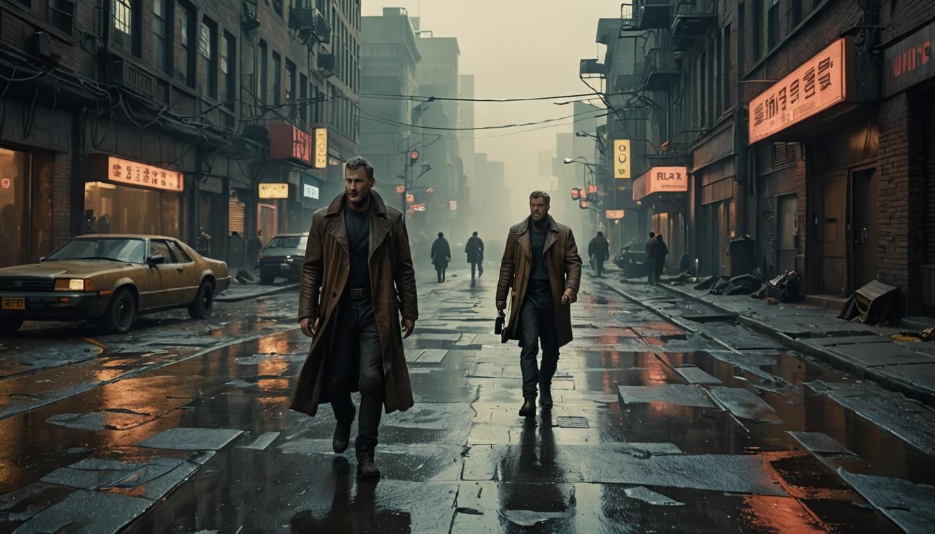 Blade Runner Scene in Cinematic 8k Ultra HD