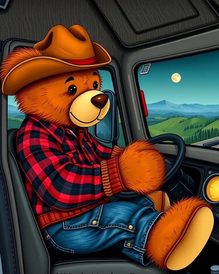 Trucking Bear