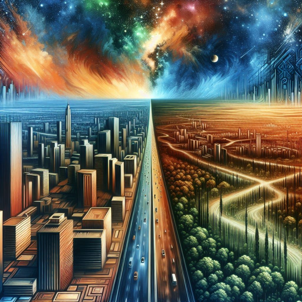 Collision of Two Worlds