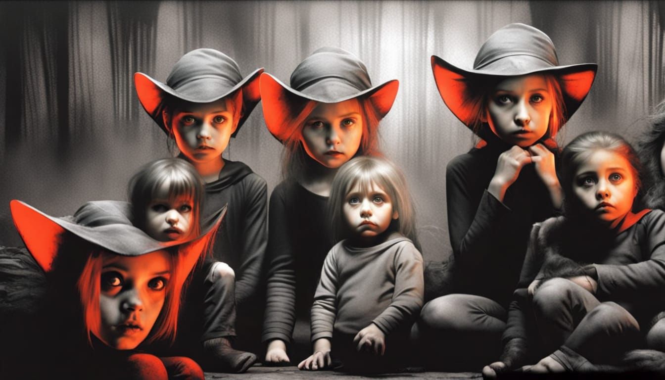 Gothic Monster Emerges From Dark Forest