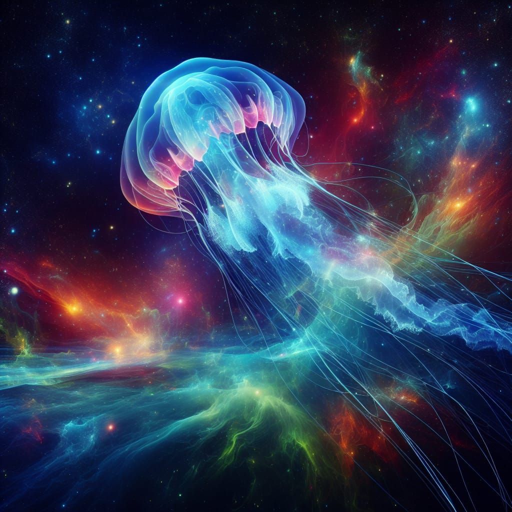 Cosmic Jellyfish Symphony