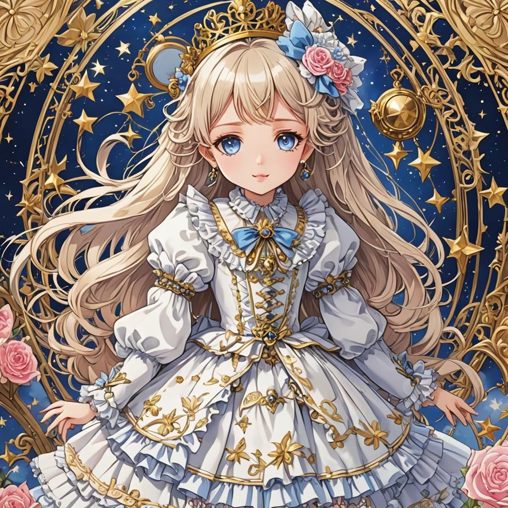 Anime Key Visual Inspired by Studio Clamp