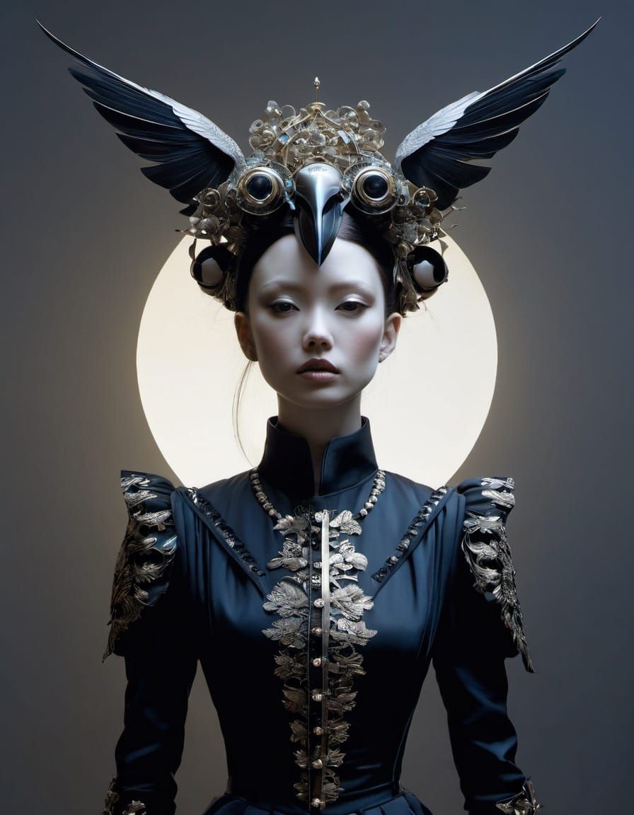 Surreal Dark Fantasy Art Fusion