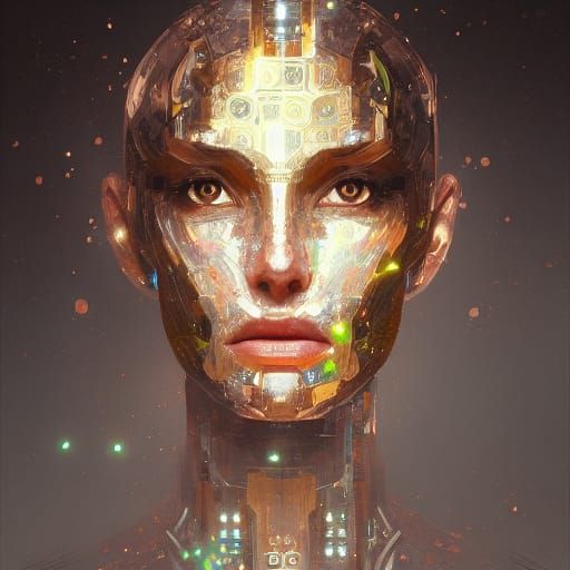Detailed AI Portrait Concept Art
