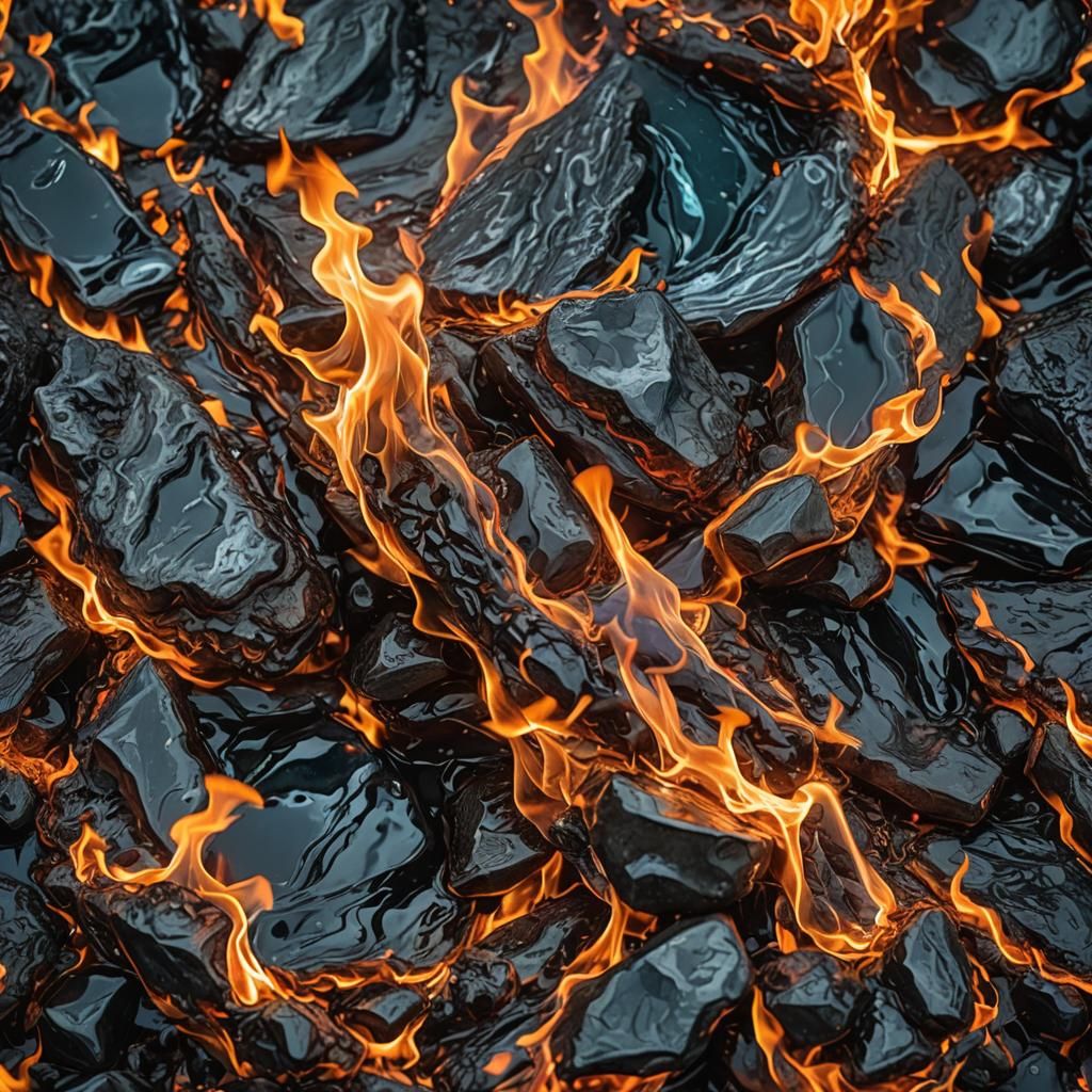 Dramatic Fire and Water Collision in High Definition