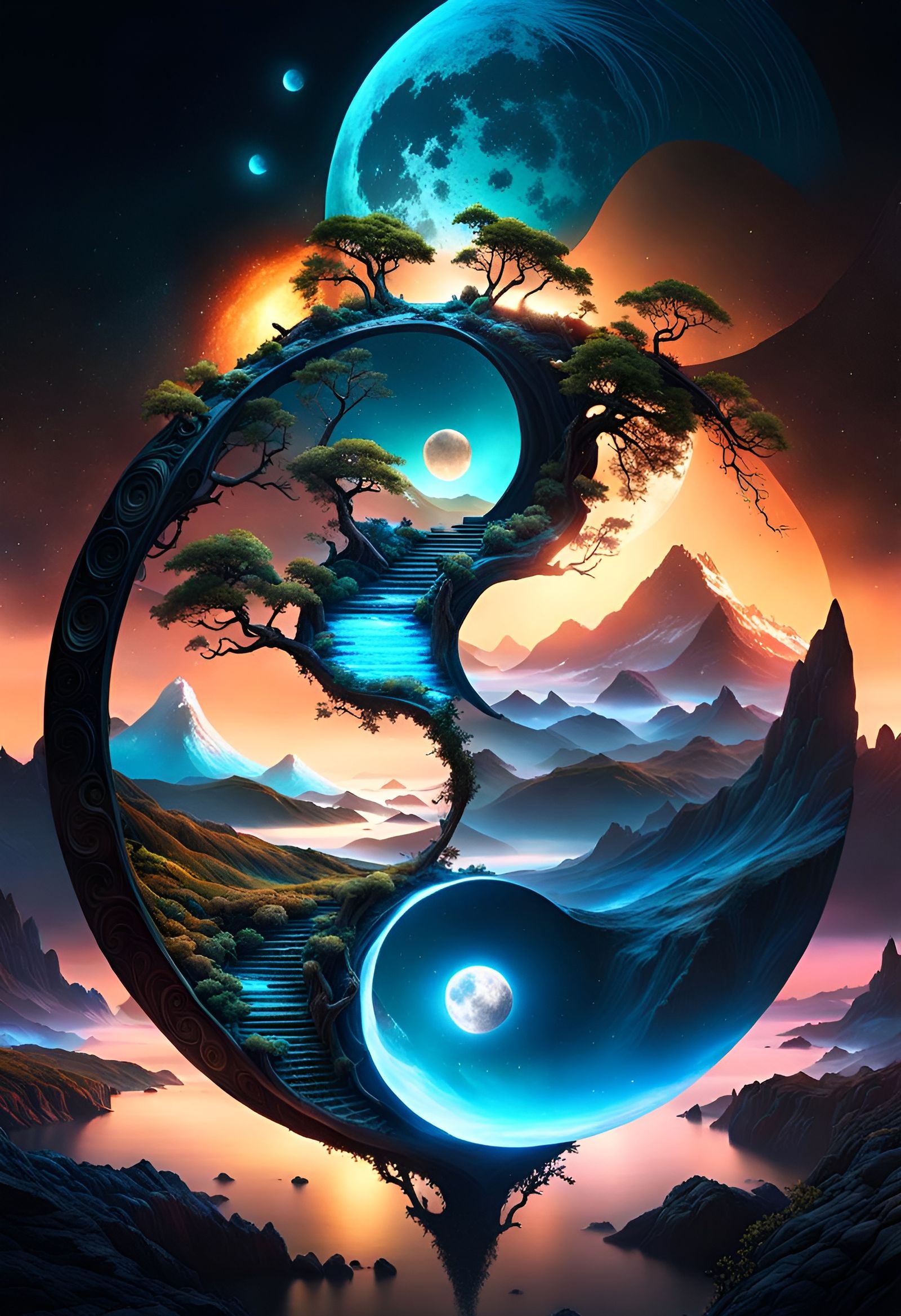 The Balance of Earth and Sky