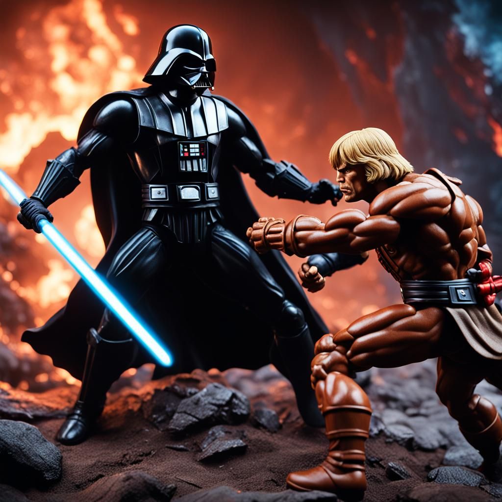He-man vs darth vader