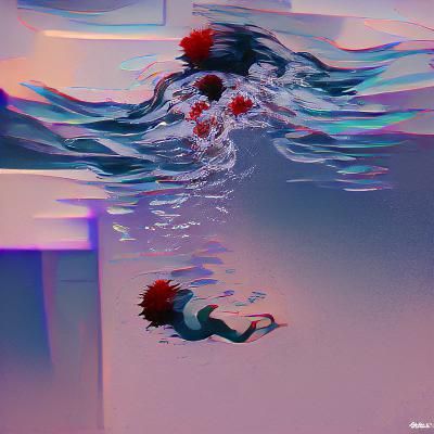 Conceptual Image of Drowning