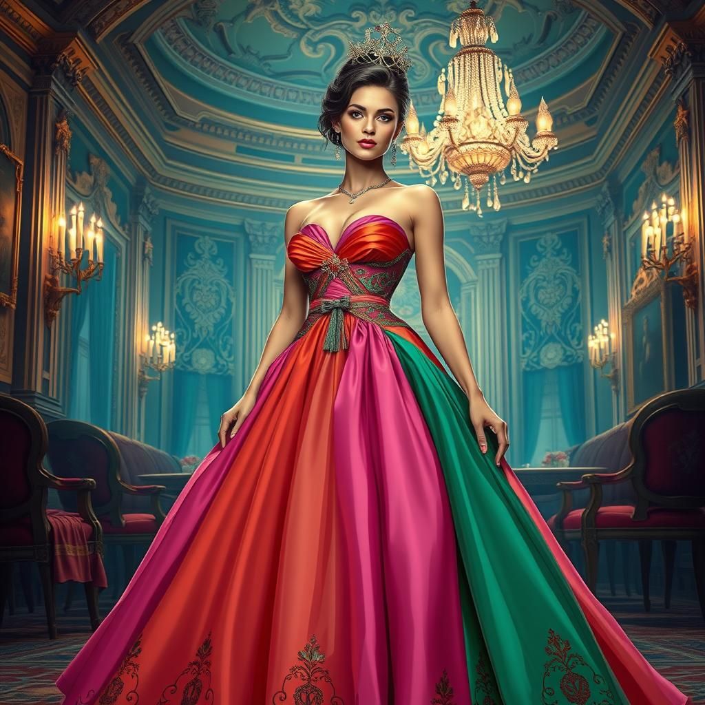 The hostess of the evening