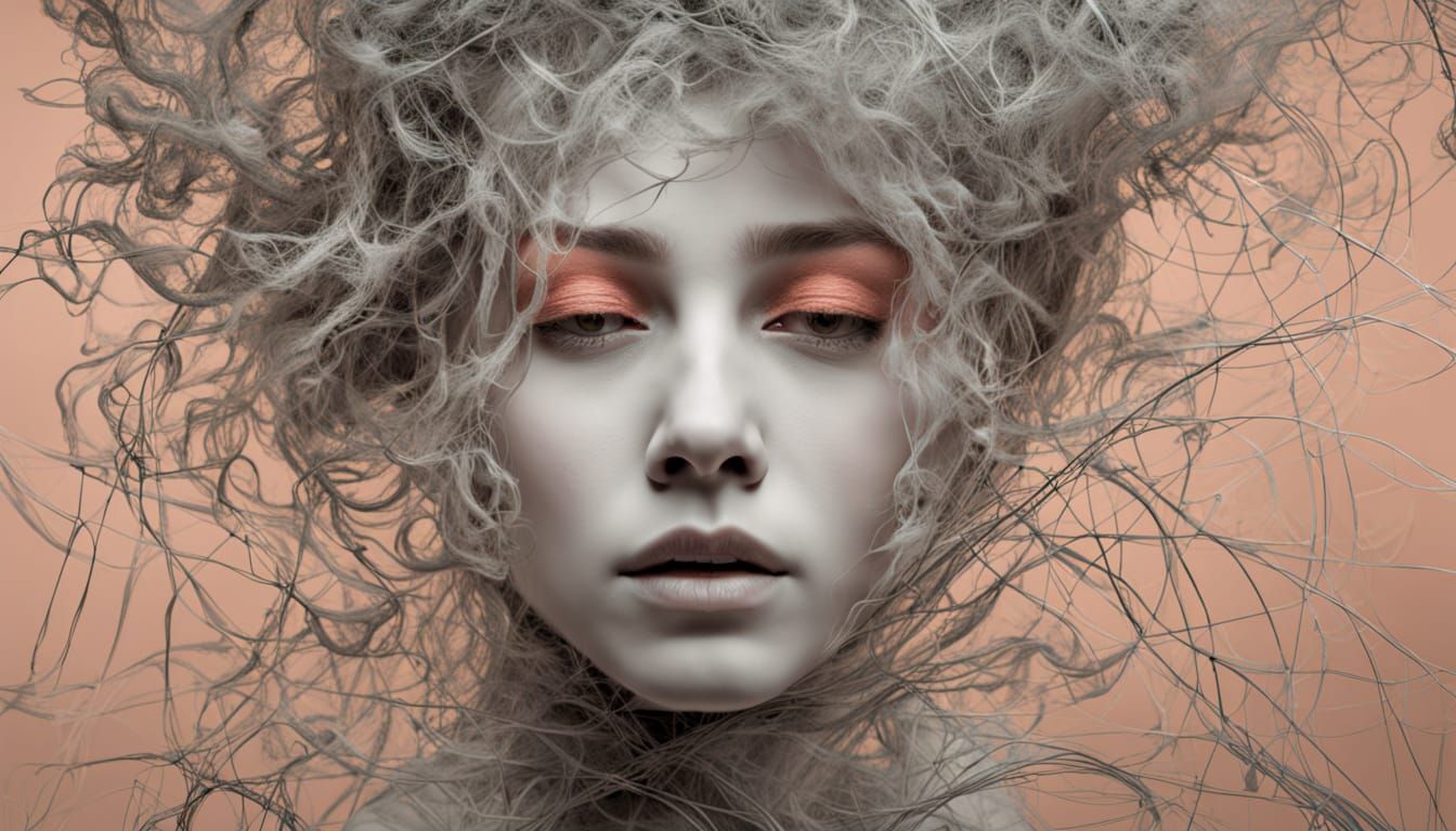 Surreal Underwater Garden Party in Vibrant Fantasy Style