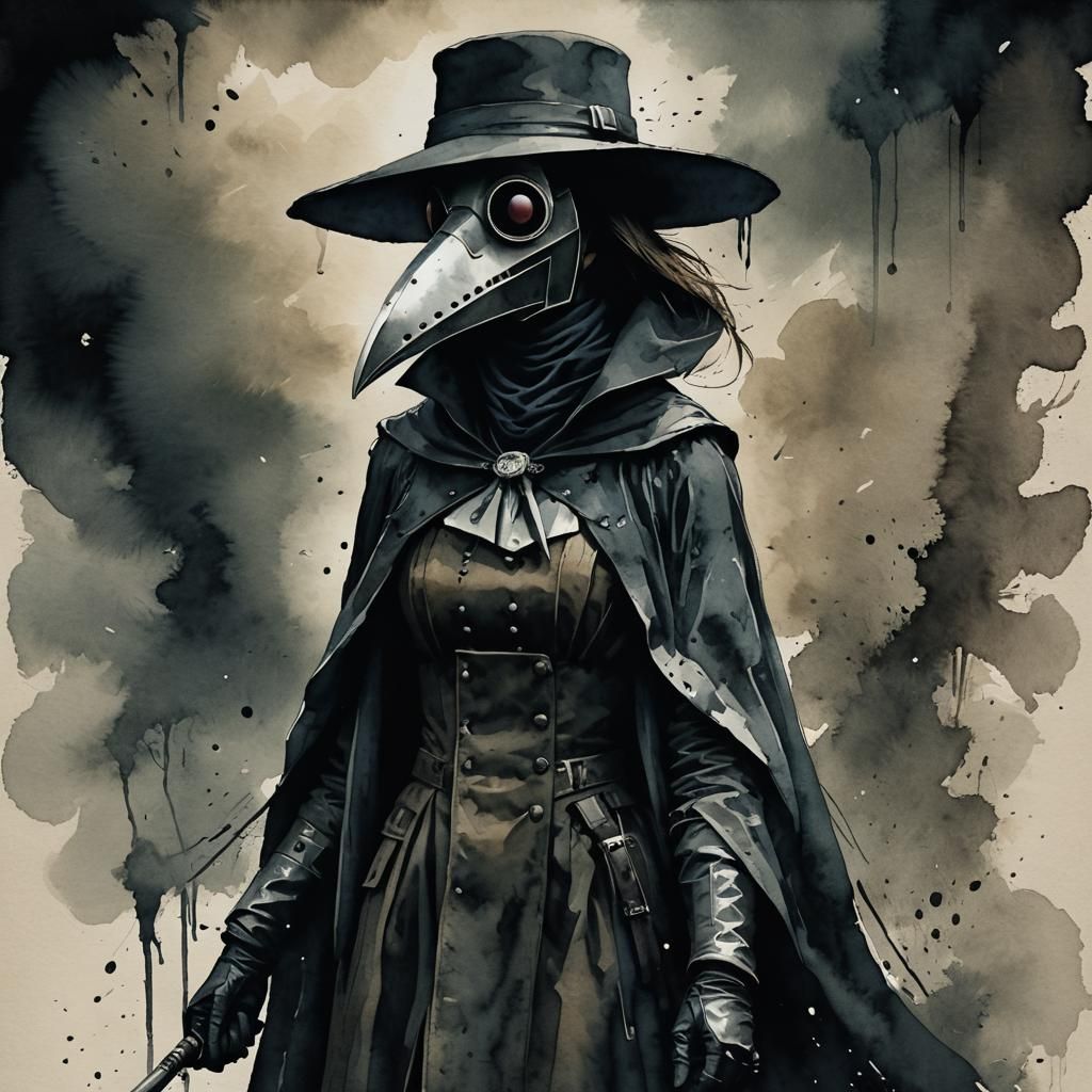 Female Plague Doctor