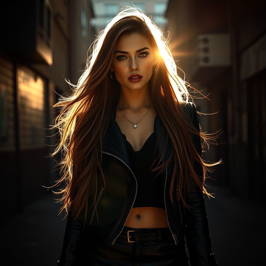 Cyberpunk Urban Rebel